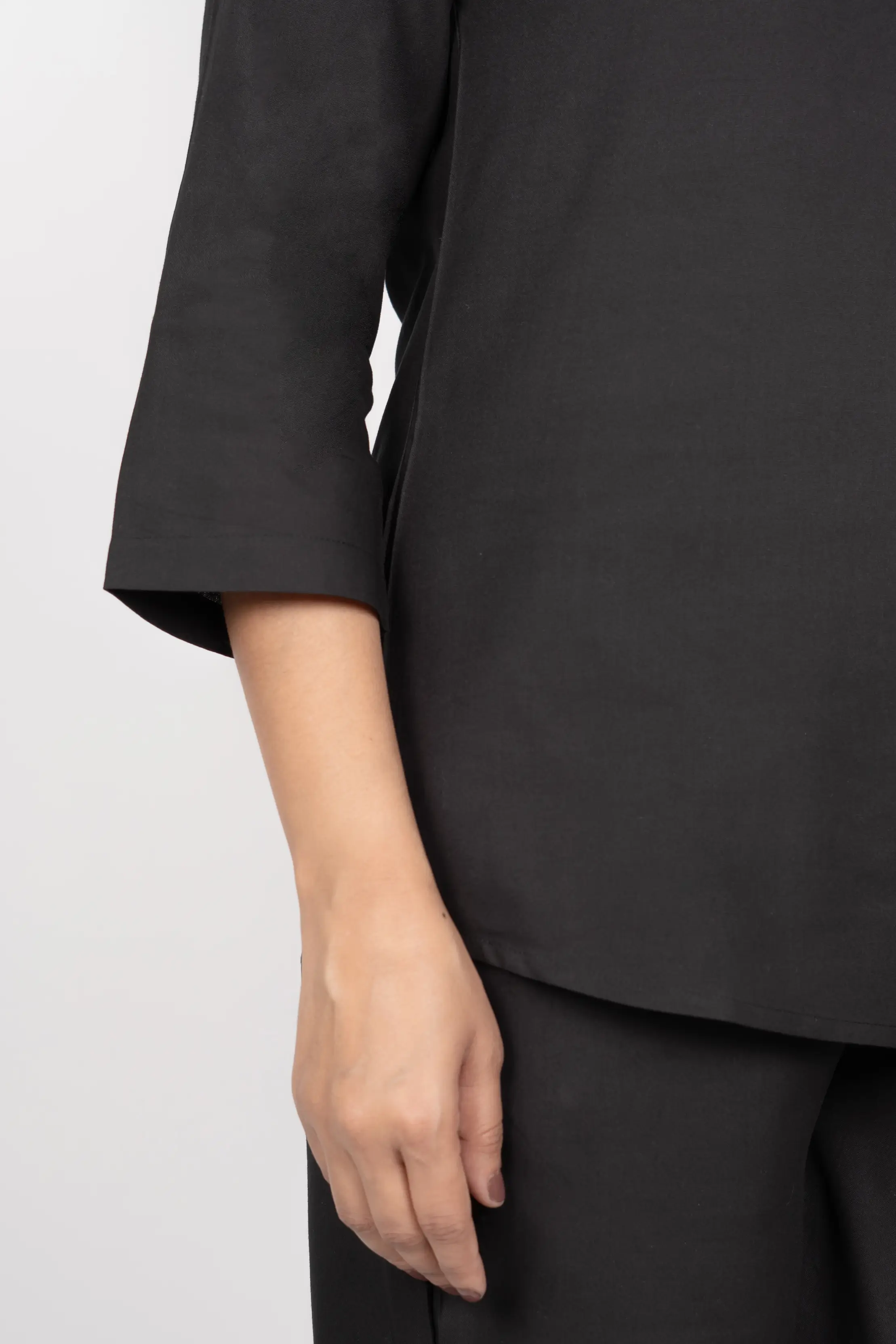 Black Viscose co-ord set - Image 3