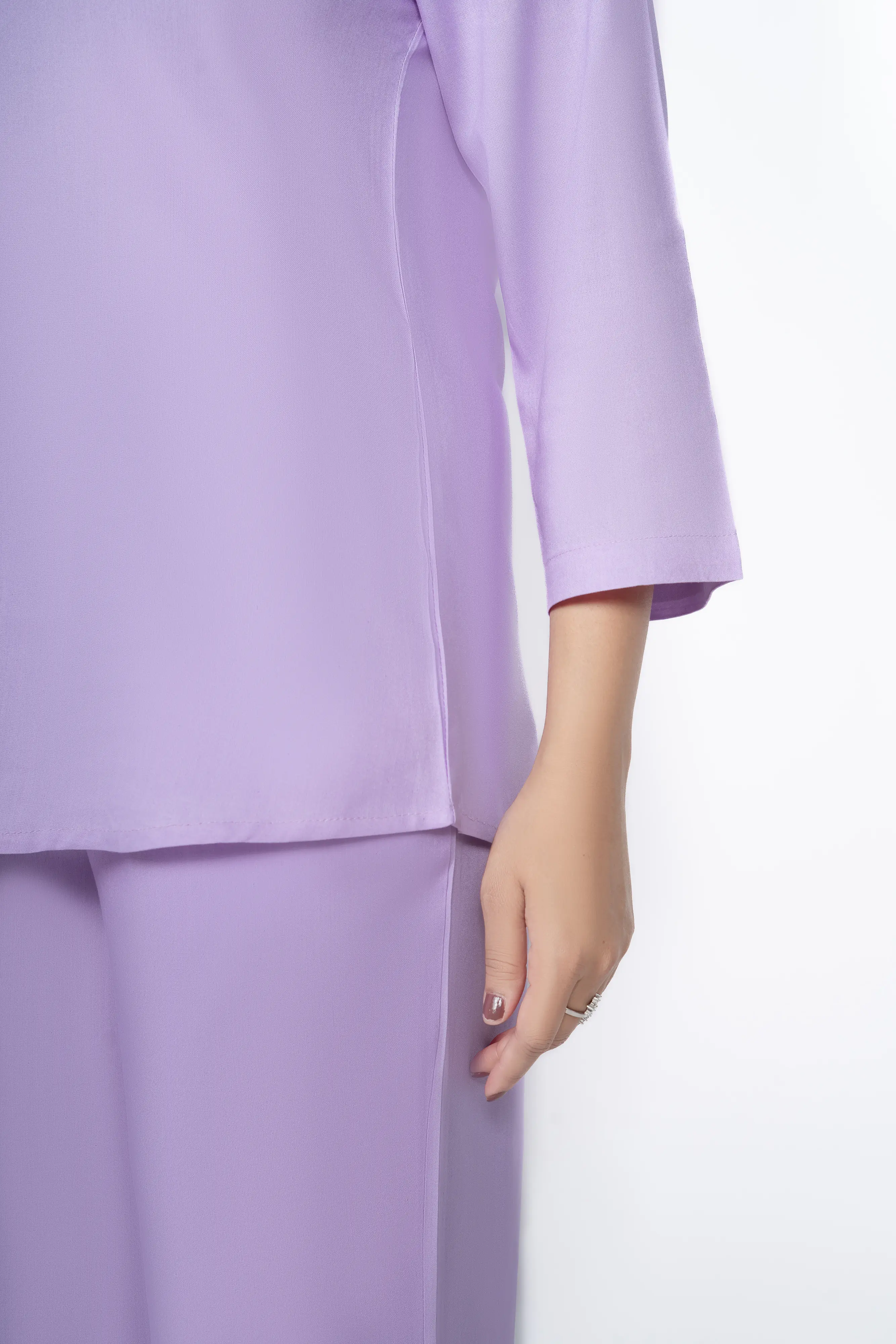 Lavender Viscose co-ord set - Image 3