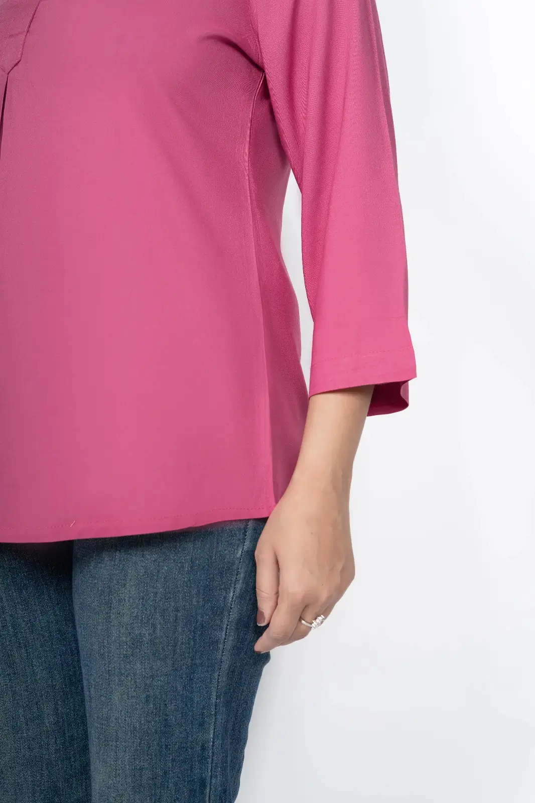 Onion Viscose Pleated Top - Image 9