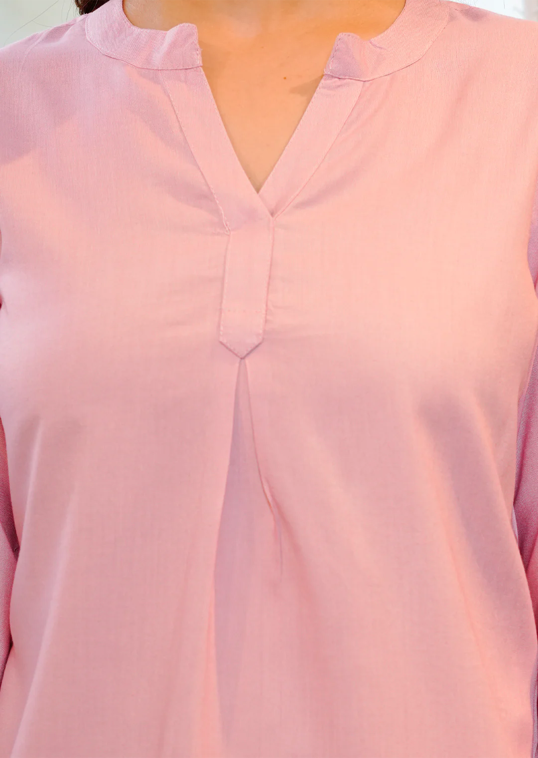 Orchid pink Viscose co-ord set - Image 3