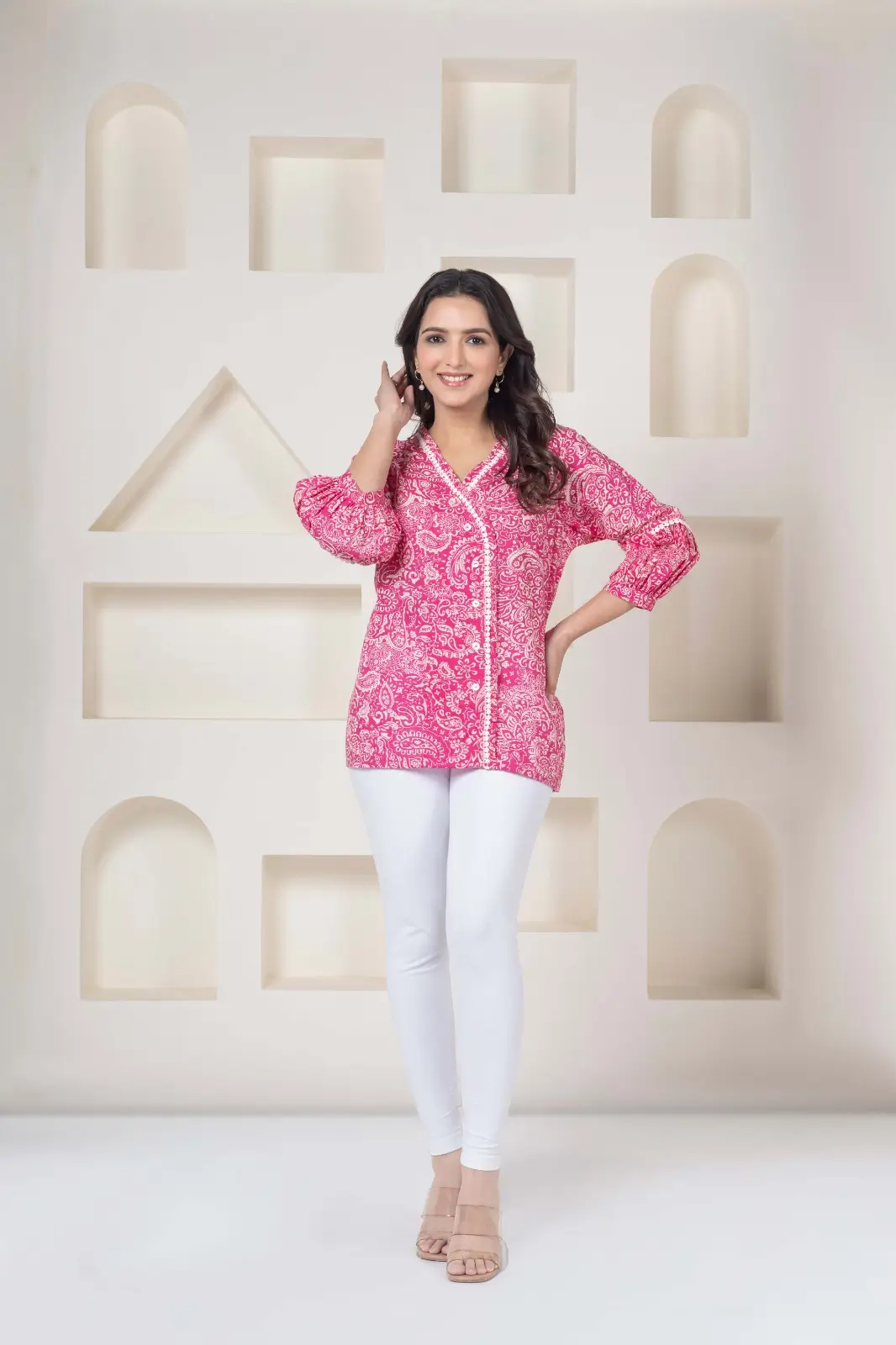 Pink Paisley Top - Image 8