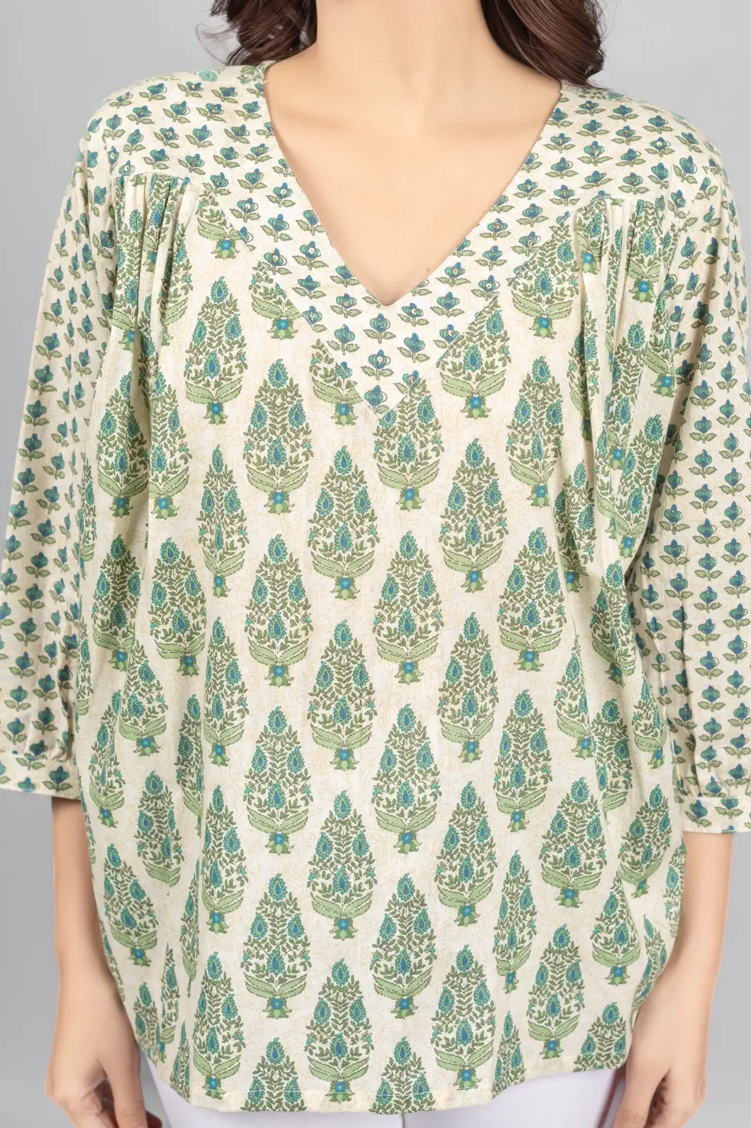 Off-White Printed Top - Image 3