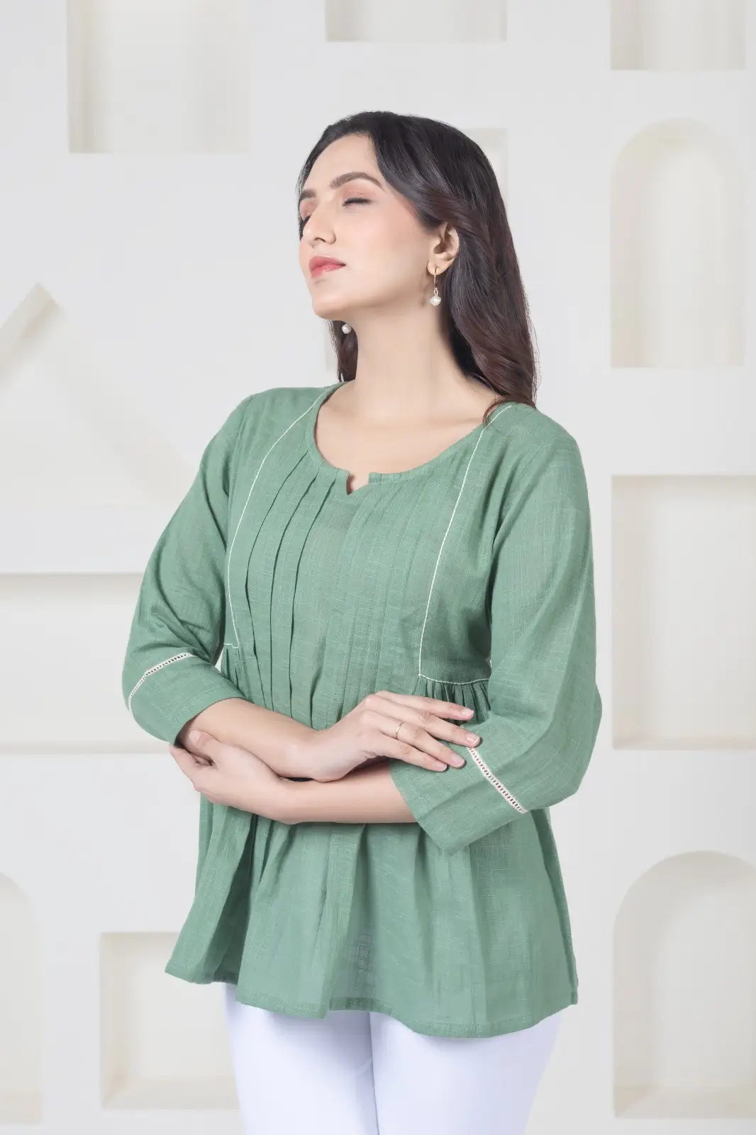 Green Solid Top - Image 7