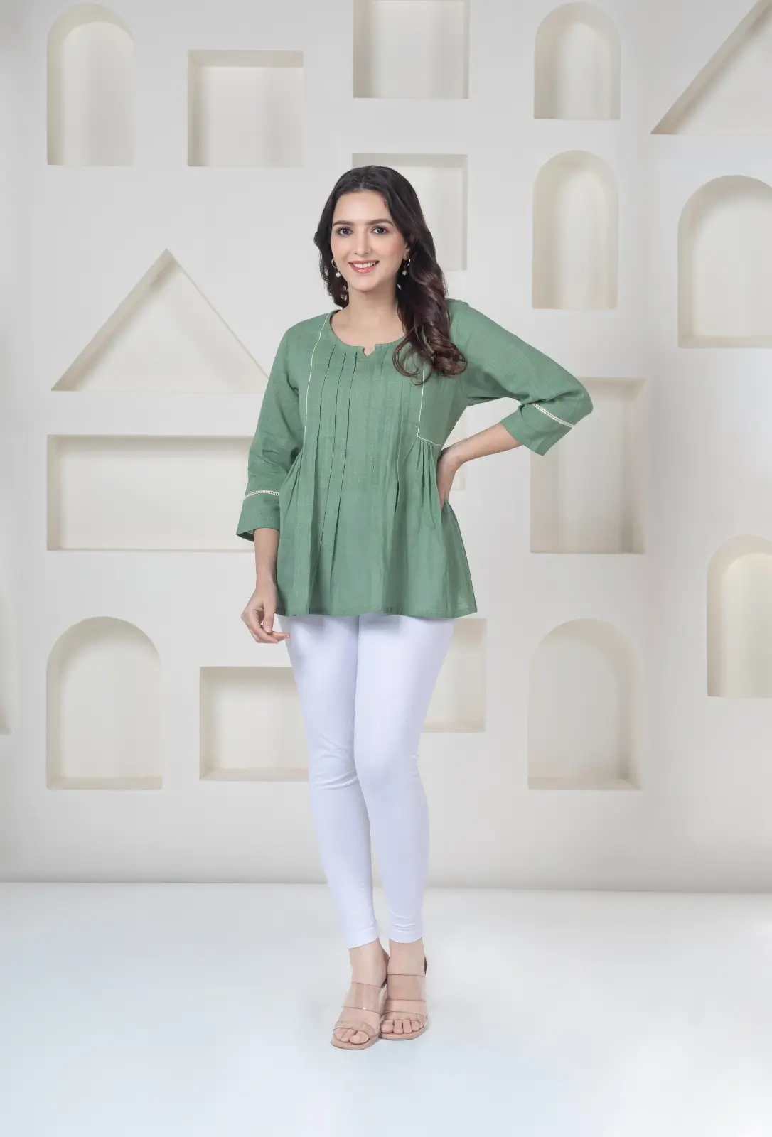 Green Solid Top - Image 8